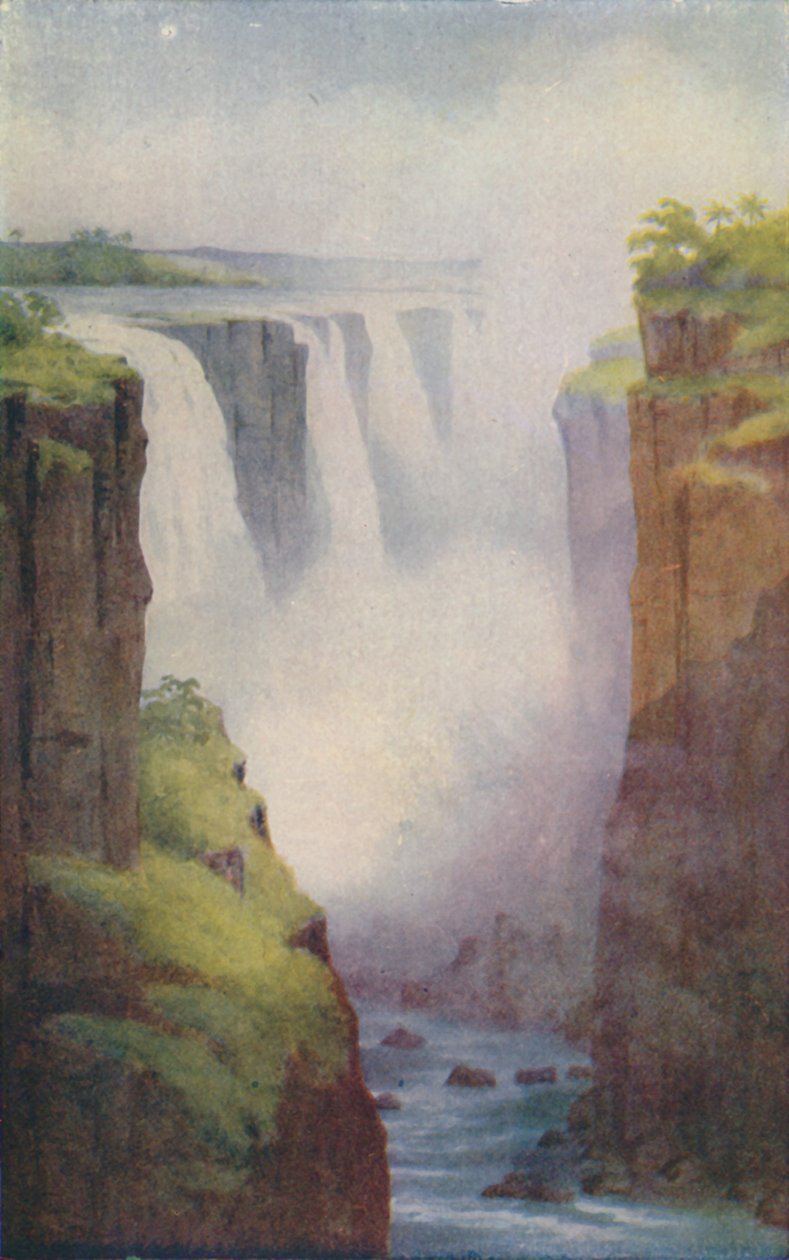 Victoria Falls, 1924 af Unbekannt