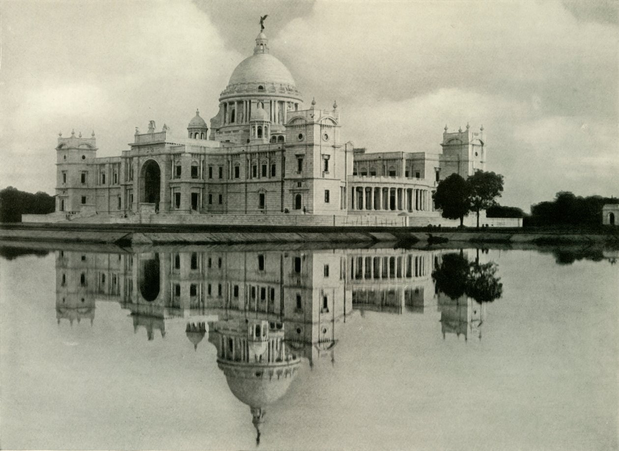 Victoria Memorial Hall, fra det nordvestlige, 1925. af Unbekannt