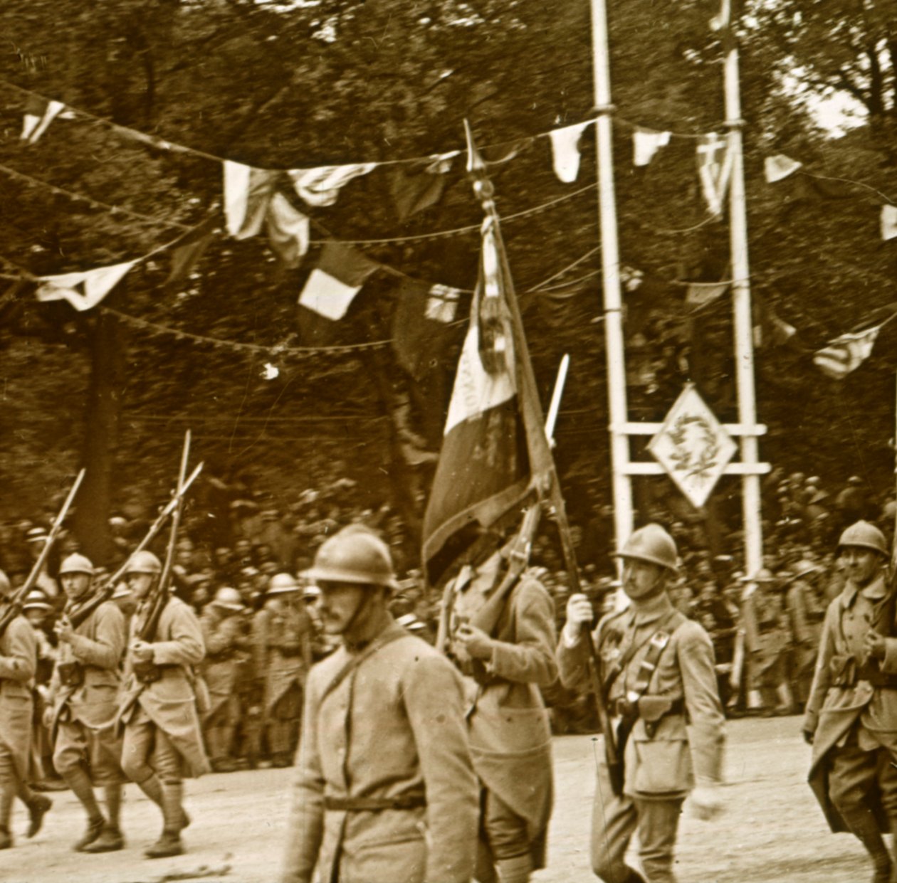 Sejrsparade, 1918 af Unbekannt