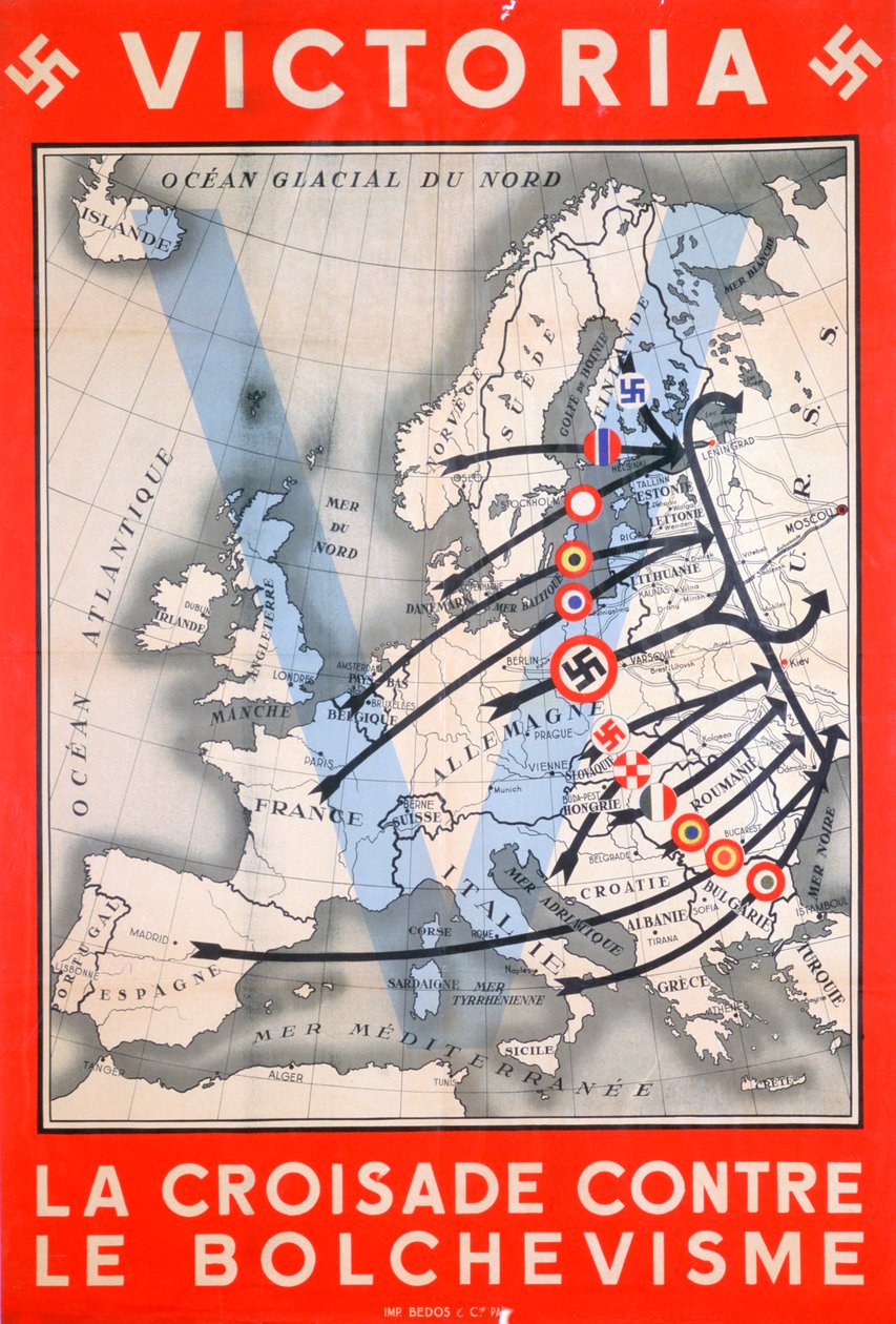 Sejr, korstoget mod bolsjevismen, 1941-1944 af Unbekannt