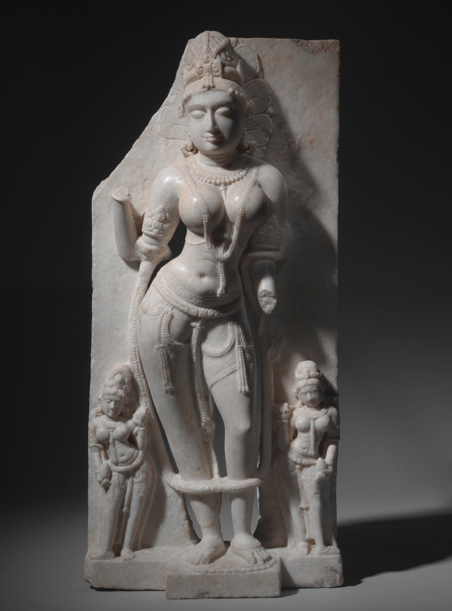 Vidyadevi Goddess of Learning, 900-1000-tallet. af Unbekannt