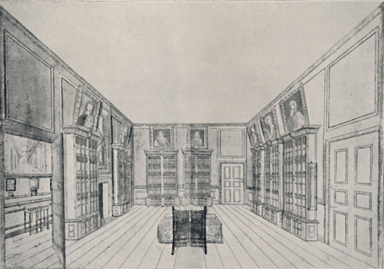 Se Ser du ind af Samuel Pepys bibliotek i York Building, 1928 af Unbekannt