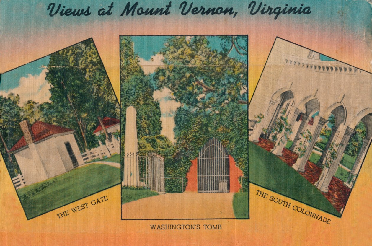 Udsigt ved Mount Vernon, Virginia, 1946 af Unbekannt