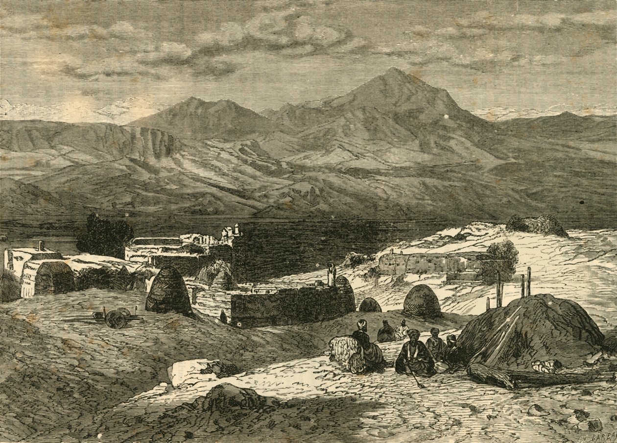 Udsigt i det sydlige Armenien, 1890. af Unbekannt