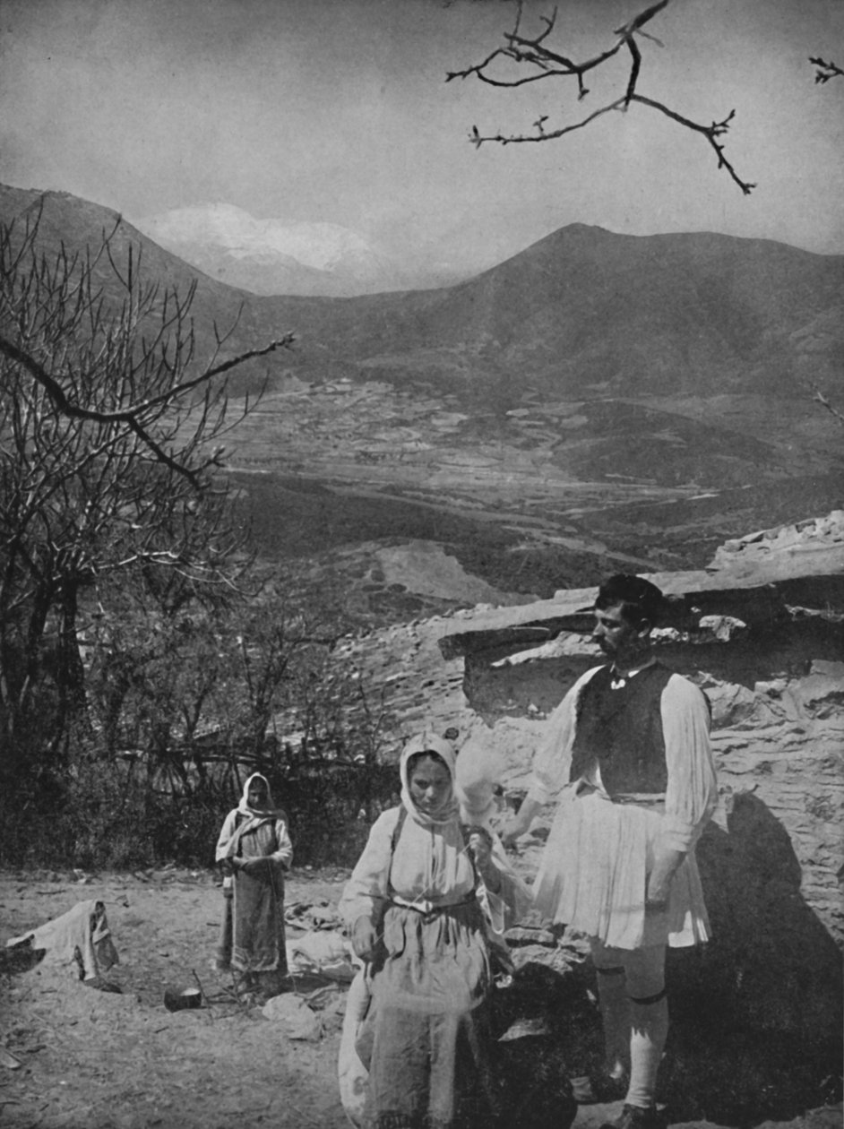 Udsigt over Mount Parnassus, 1913 af Unbekannt