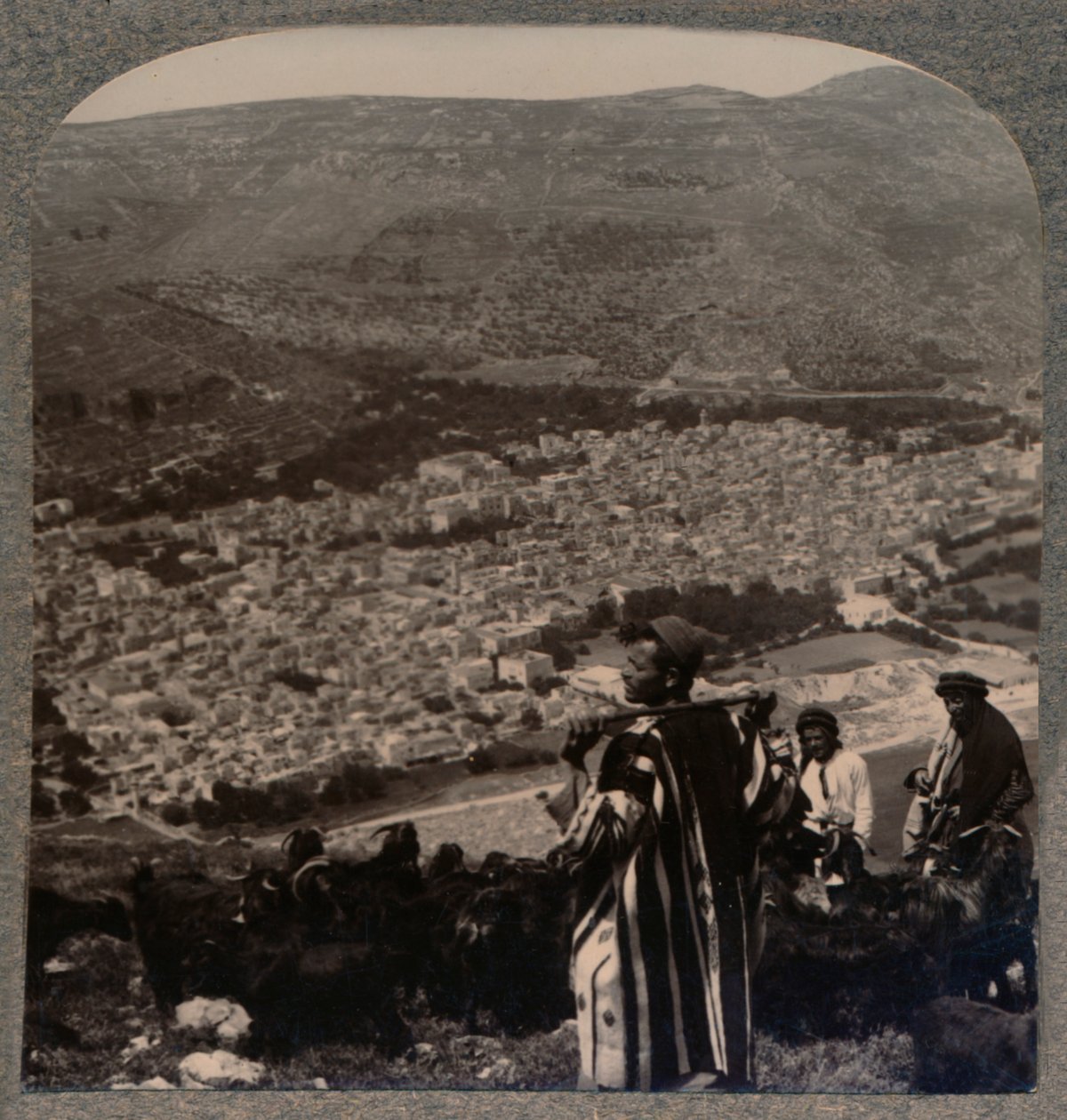 Udsigt over Nablus, c1900 af Unbekannt