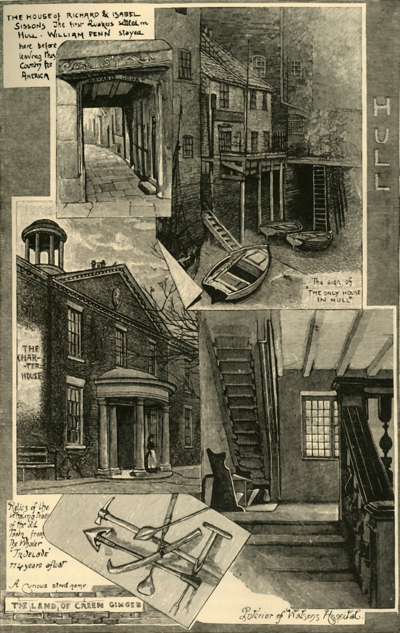 Udsigt i Hull, 1898. af Unbekannt