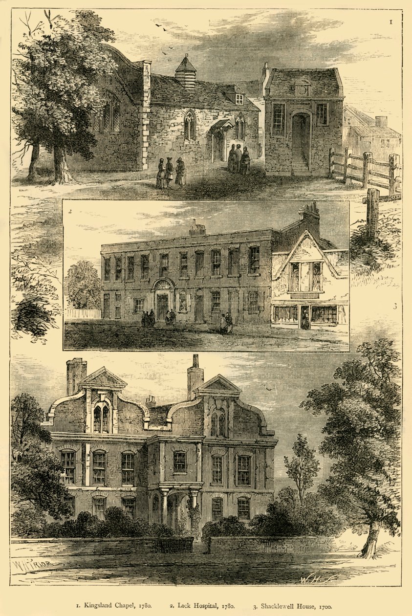 Udsigt i Kingsland, c1876. af Unbekannt