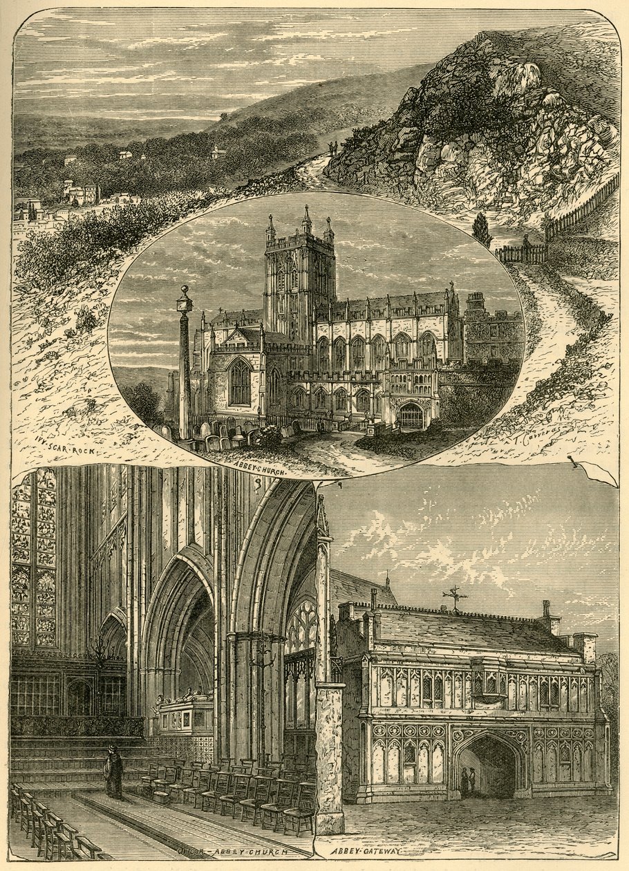 Udsigt i Malvern, 1898. af Unbekannt