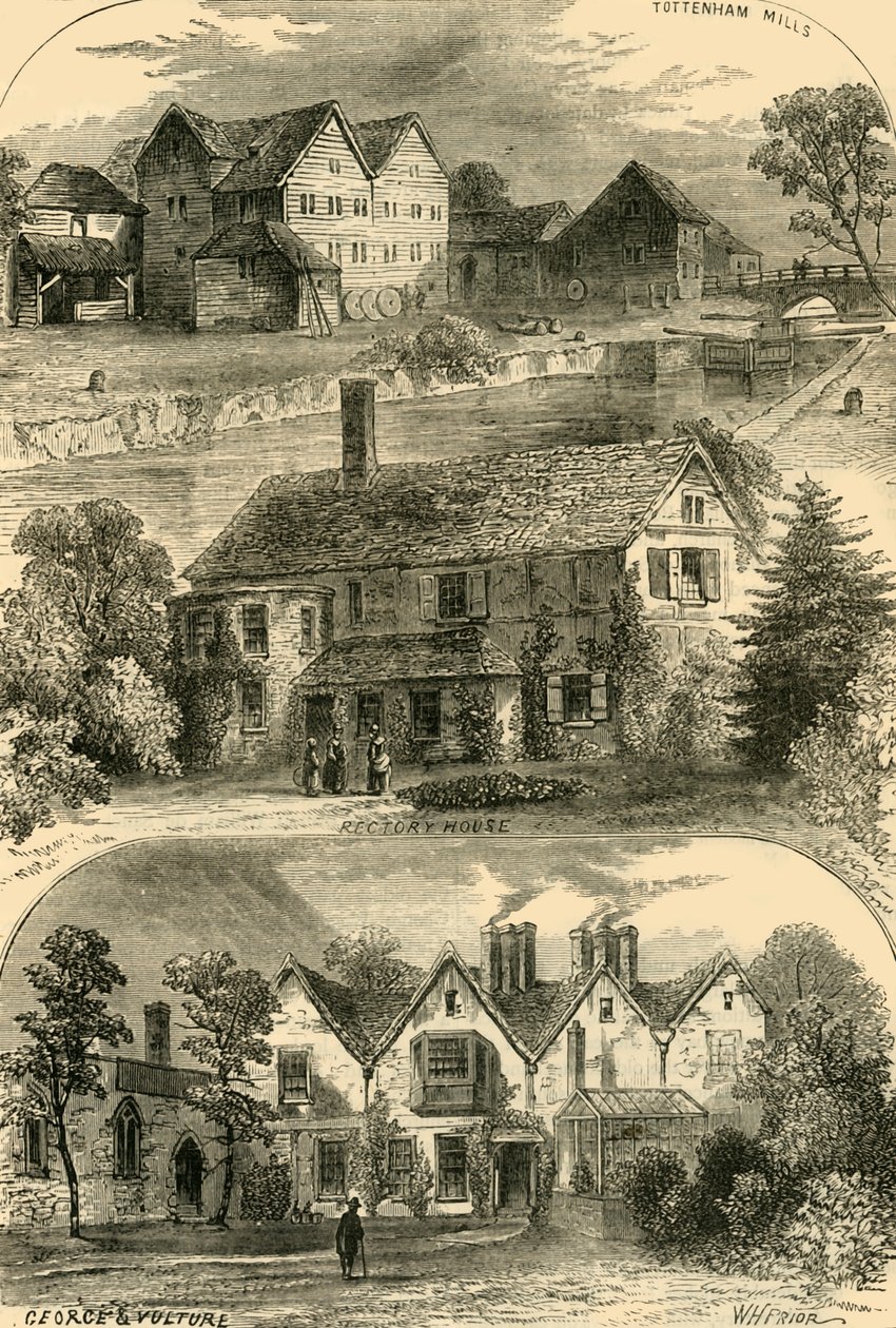 Udsigt i Tottenham, c1876. af Unbekannt