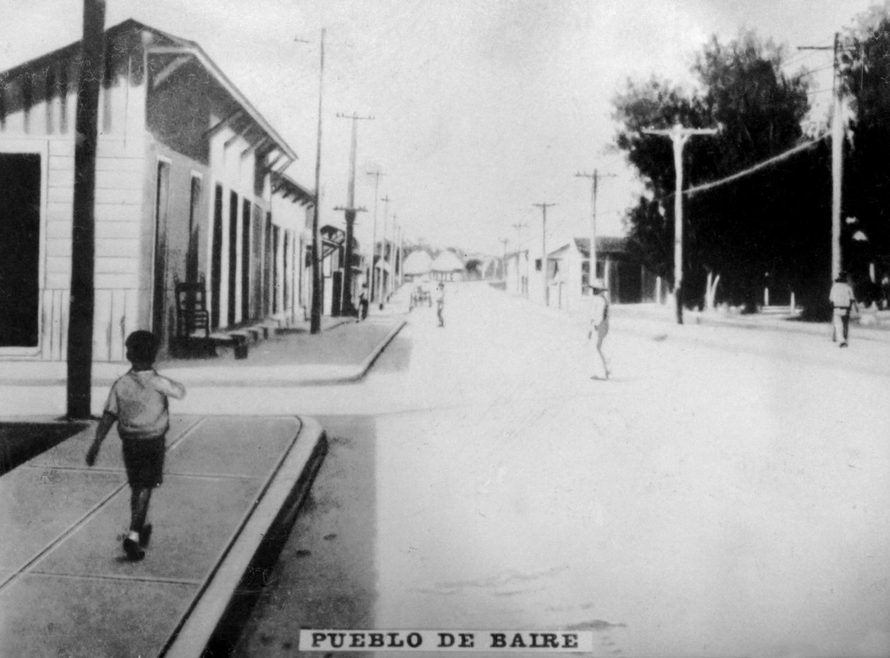 Landsbyen Baire, 1895, 1920