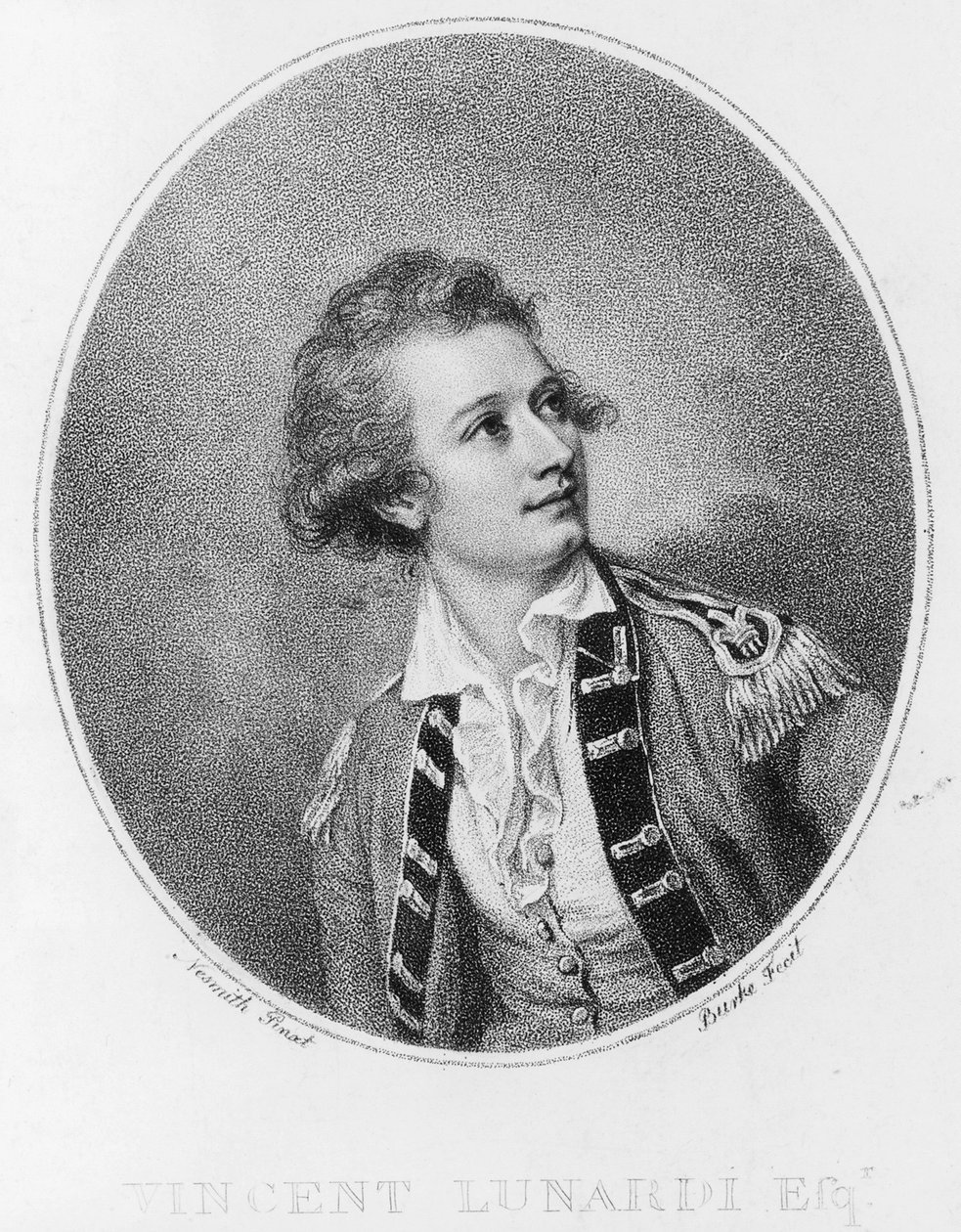 Vincenzo Lunardi, c1770 af Unbekannt
