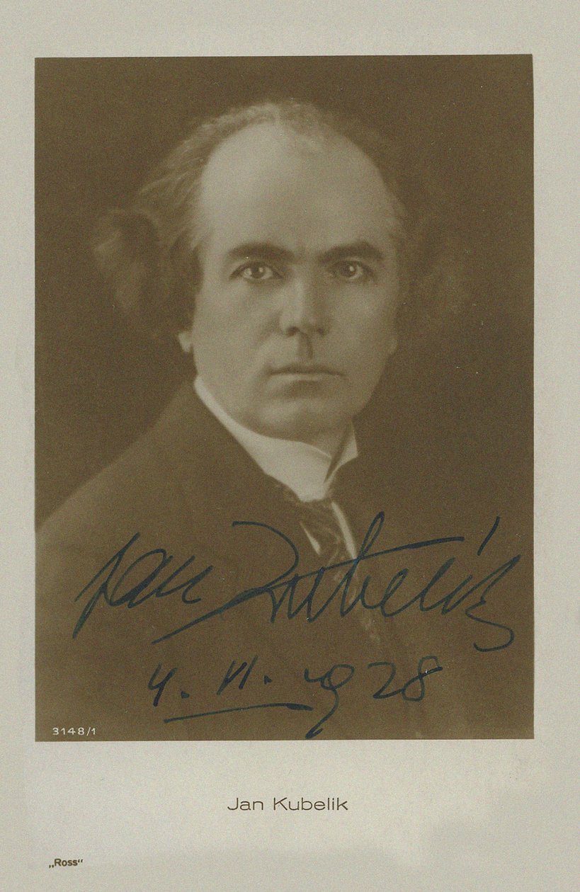 Violinist og komponist Jan Kubelik 1880-1940, 1928. af Unbekannt
