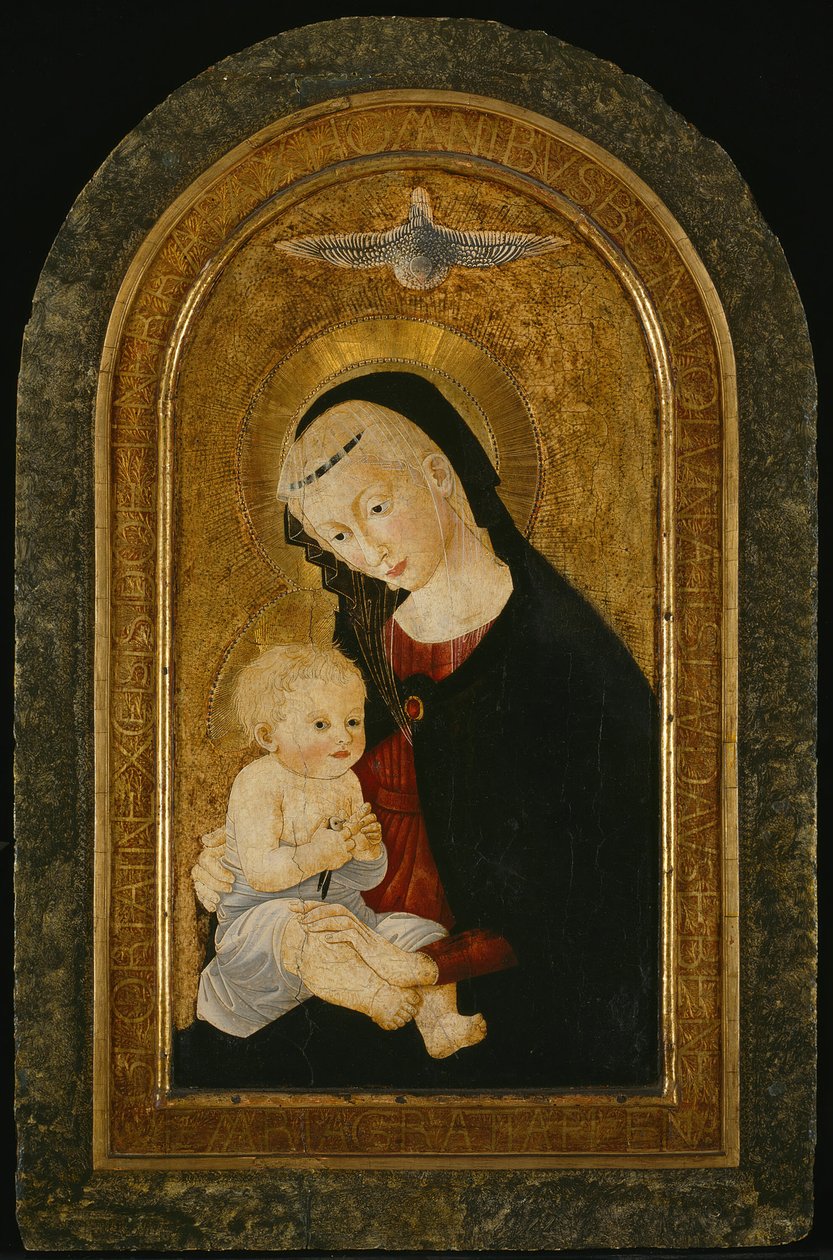 Jomfru og barn, 146070. af Unbekannt