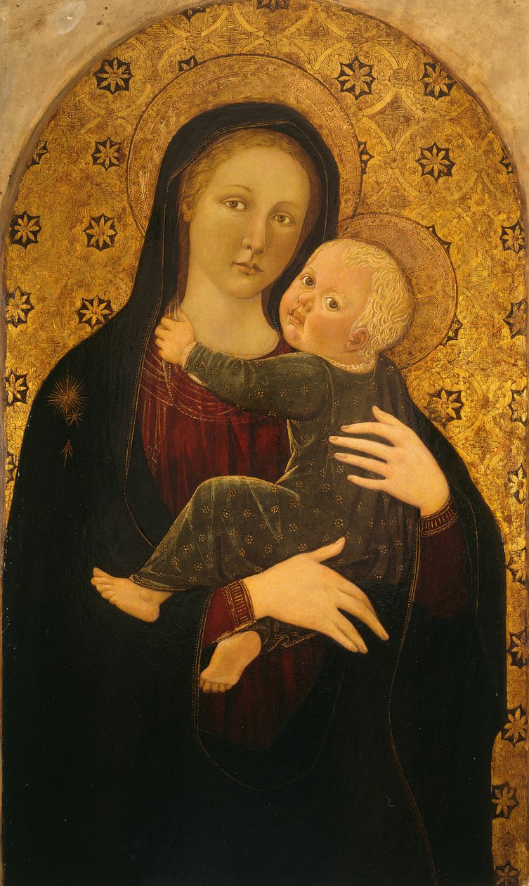 Jomfru og barn, ca. 1450. af Unbekannt