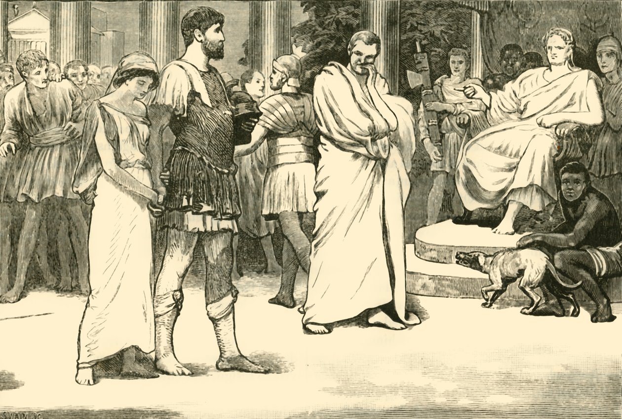 Virginia i Forum, 1890. af Unbekannt