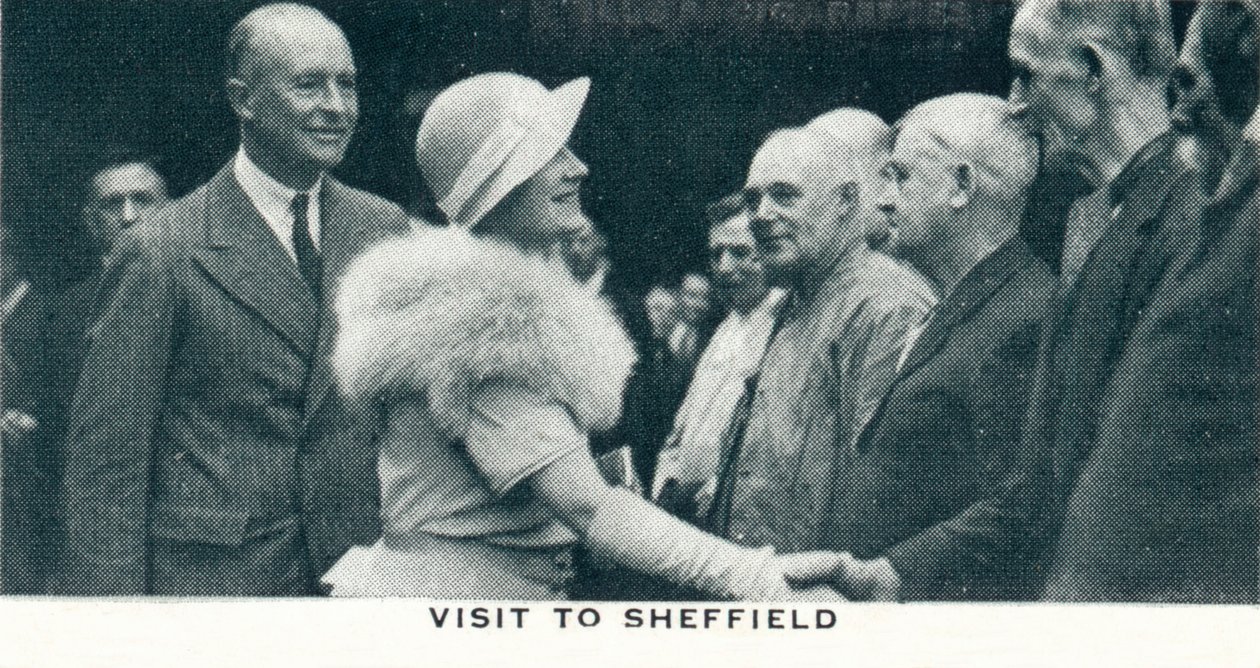 Besøg i Sheffield, 1934 1937 af Unbekannt