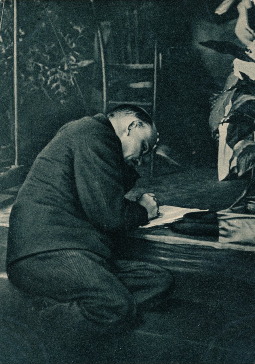 Vladimir Ilich Lenin, russisk bolsjevikleder, Rusland, juli 1921 af Unbekannt