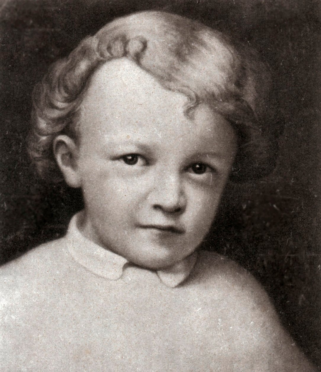 Vladimir Ilich Lenin, russisk bolsjevikisk revolutionær leder, 4 år, 1874 af Unbekannt