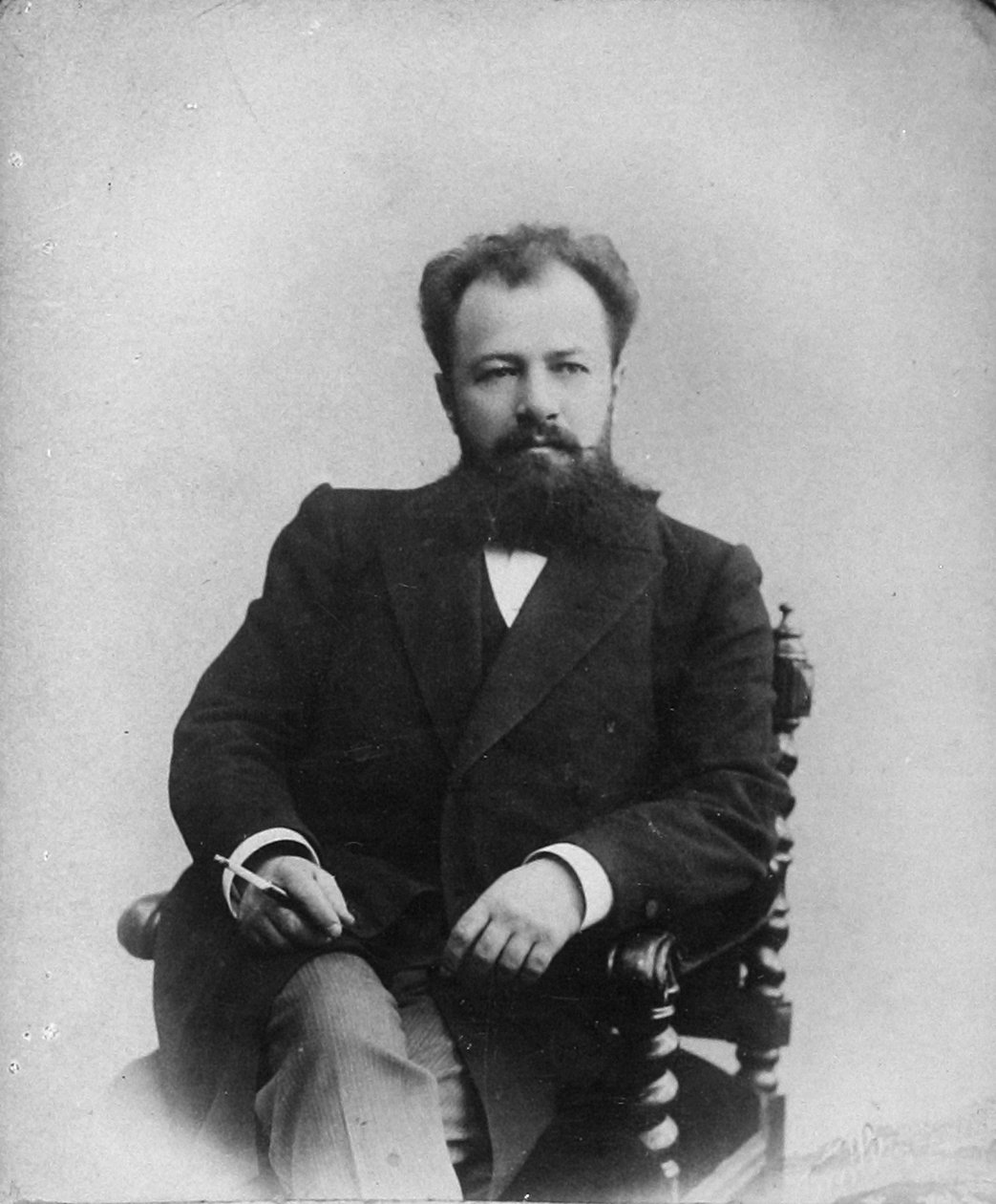 Vladimir Nemirovich-Danchenko, russisk teaterinstruktør, 1896 af Unbekannt