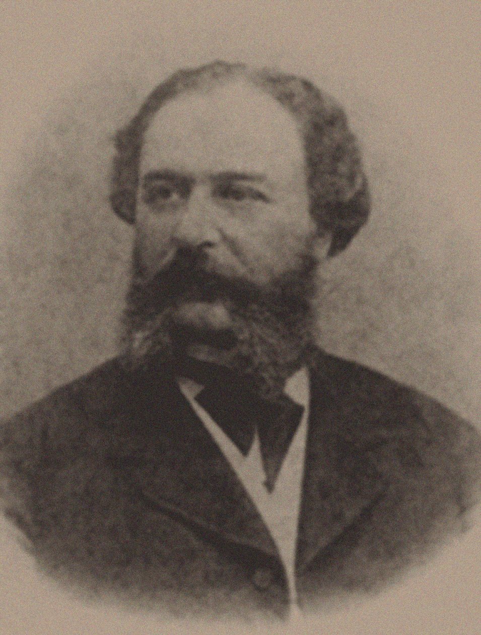 Vladimir Petrovich Begichev 1838-1891 af Unbekannt