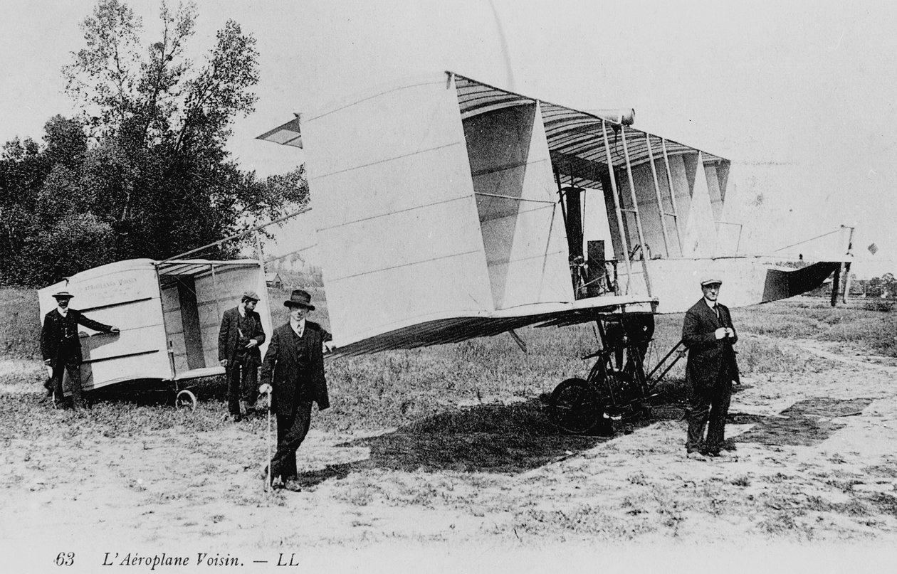 Voisin biplan, 1910 af Unbekannt