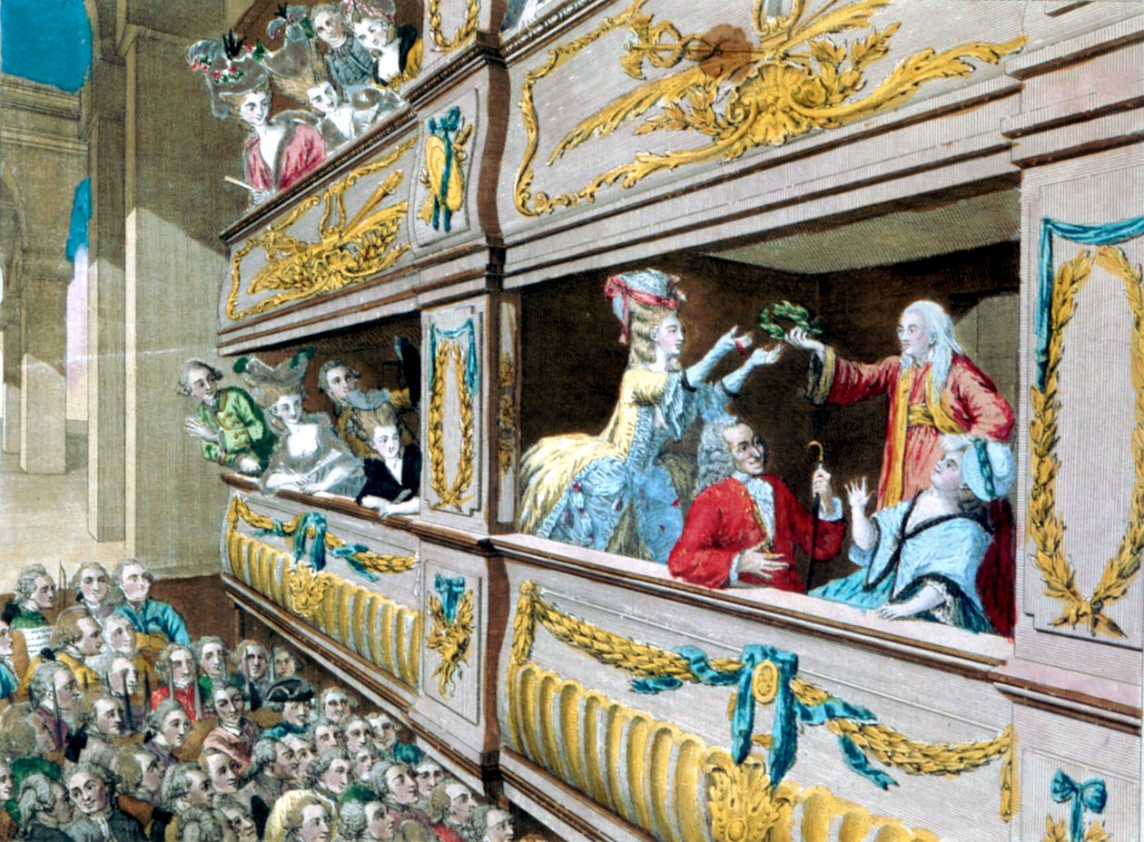 Voltaire, fransk forfatter og indbegrebet af oplysningstiden, 1700-tallet af Unbekannt