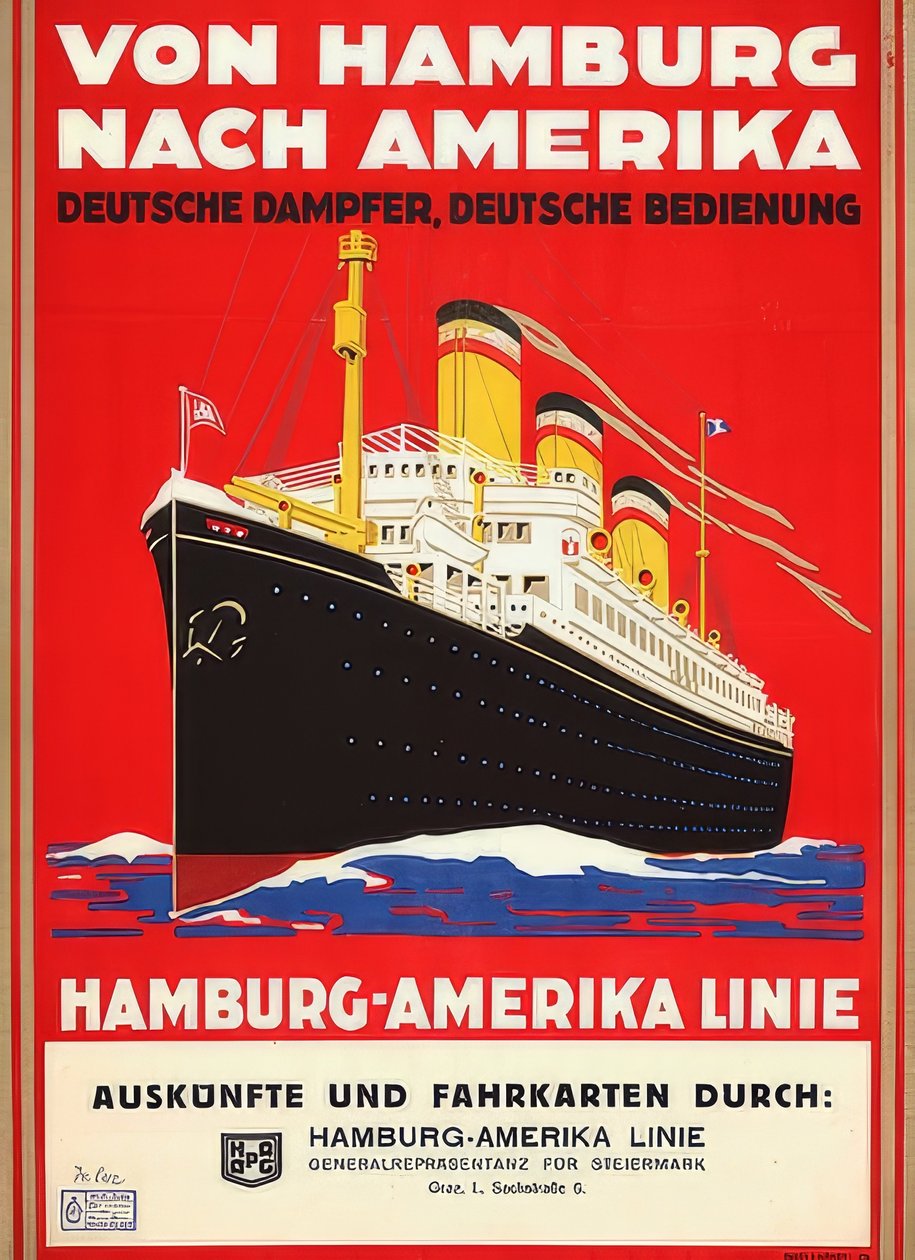 Fra Hamborg til Amerika. Østrig, Graz, 1938-1939 (J. Weiner, Wien) af Unbekannt