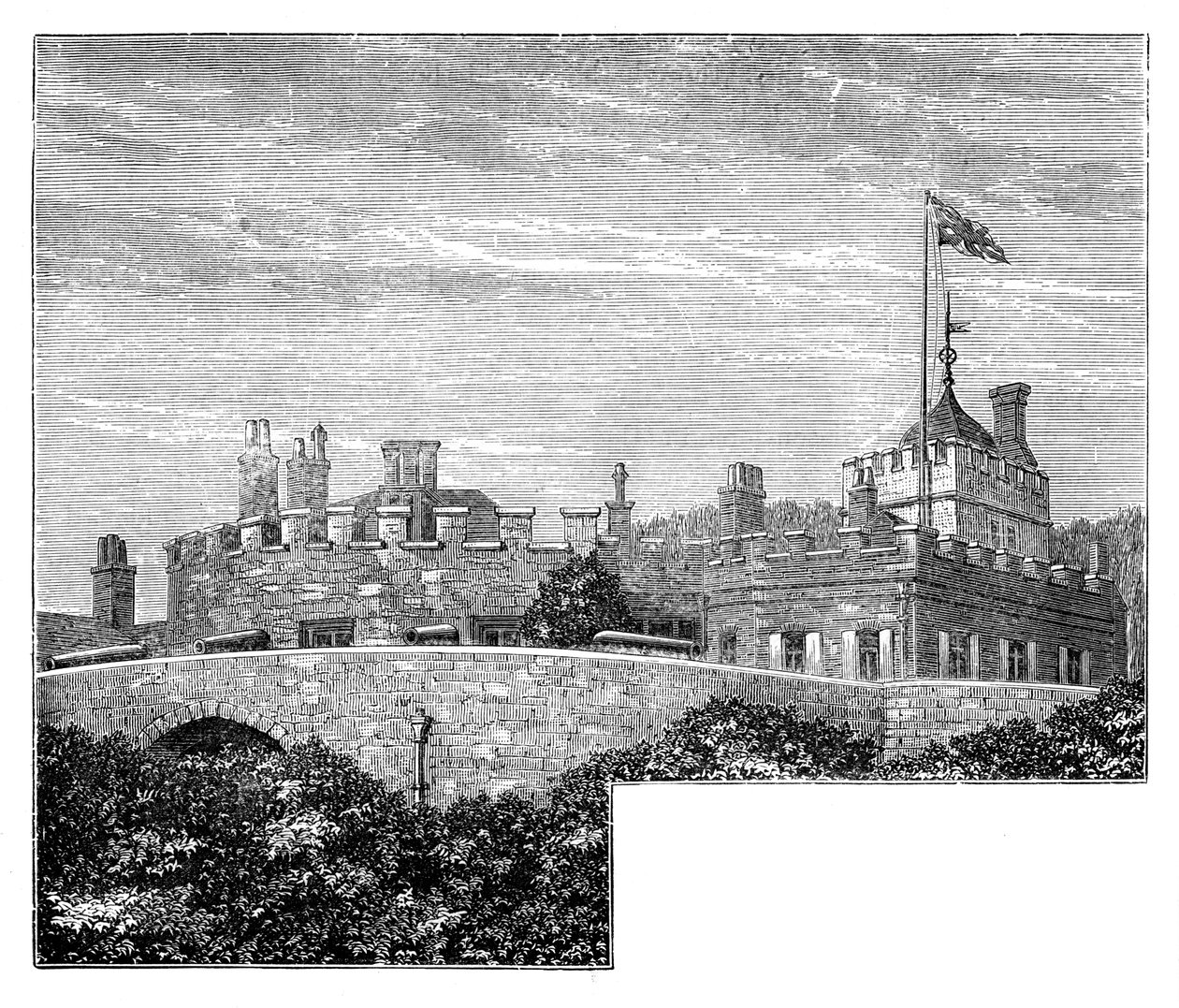 Walmer Castle, Kent, c1888 af Unbekannt