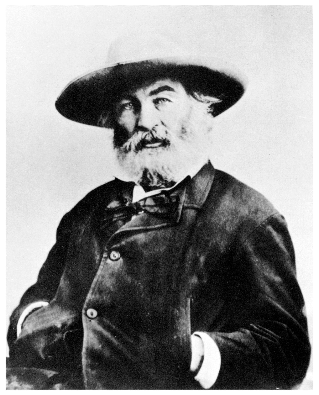 Walt Whitman, amerikansk digter, c1866 1955 af Unbekannt