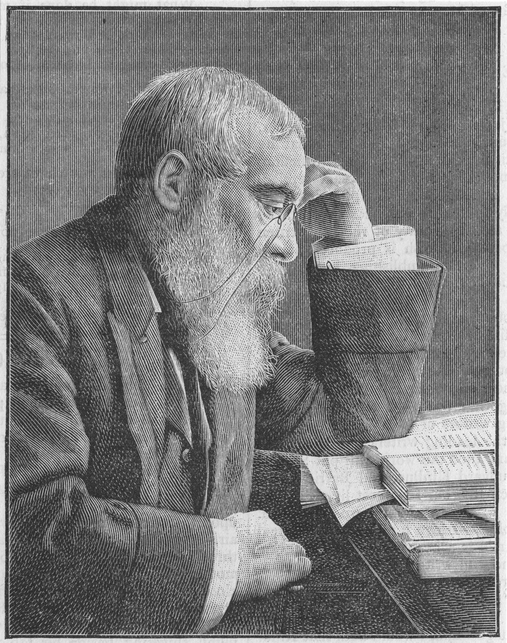 Walter Besant, c1901 af Unbekannt