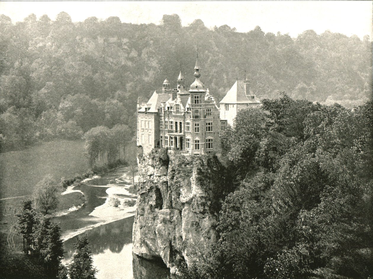 Walzin Castle, Dinant, Belgien, 1895. af Unbekannt