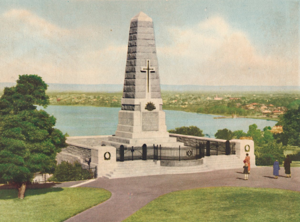 Krigsmindesmærke, c1947. af Unbekannt