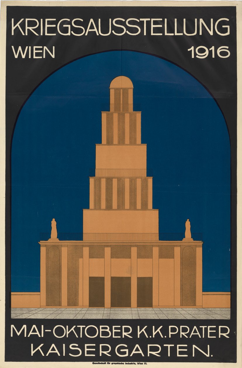 Krigsudstilling Wien 1916, 1916. af Unbekannt