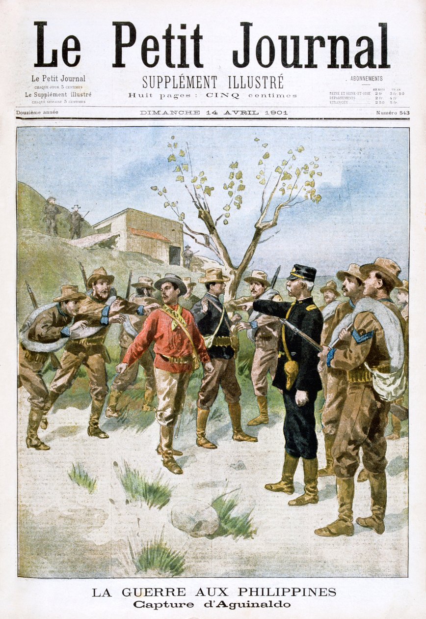Krig i Filippinerne, Capture dAguinaldo, 1901 af Unbekannt