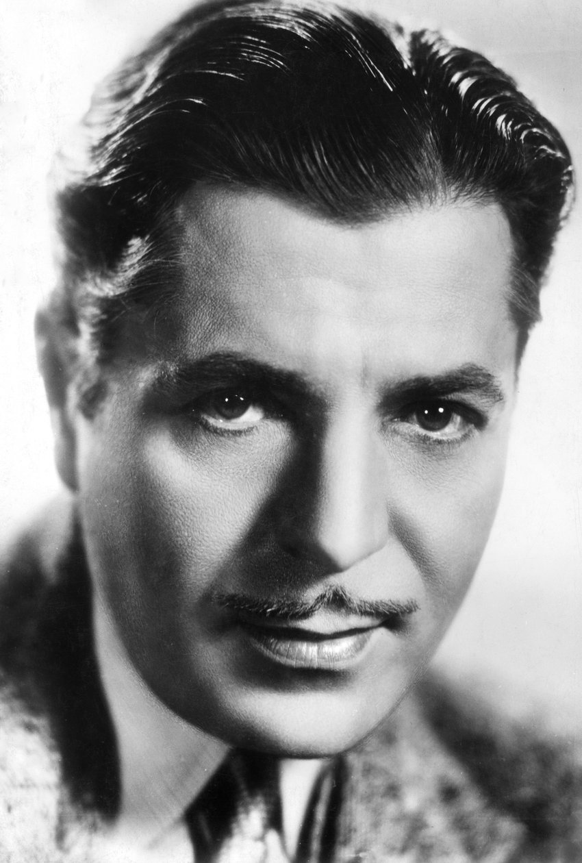 Warner Baxter 1889-1951, amerikansk skuespiller, c1930