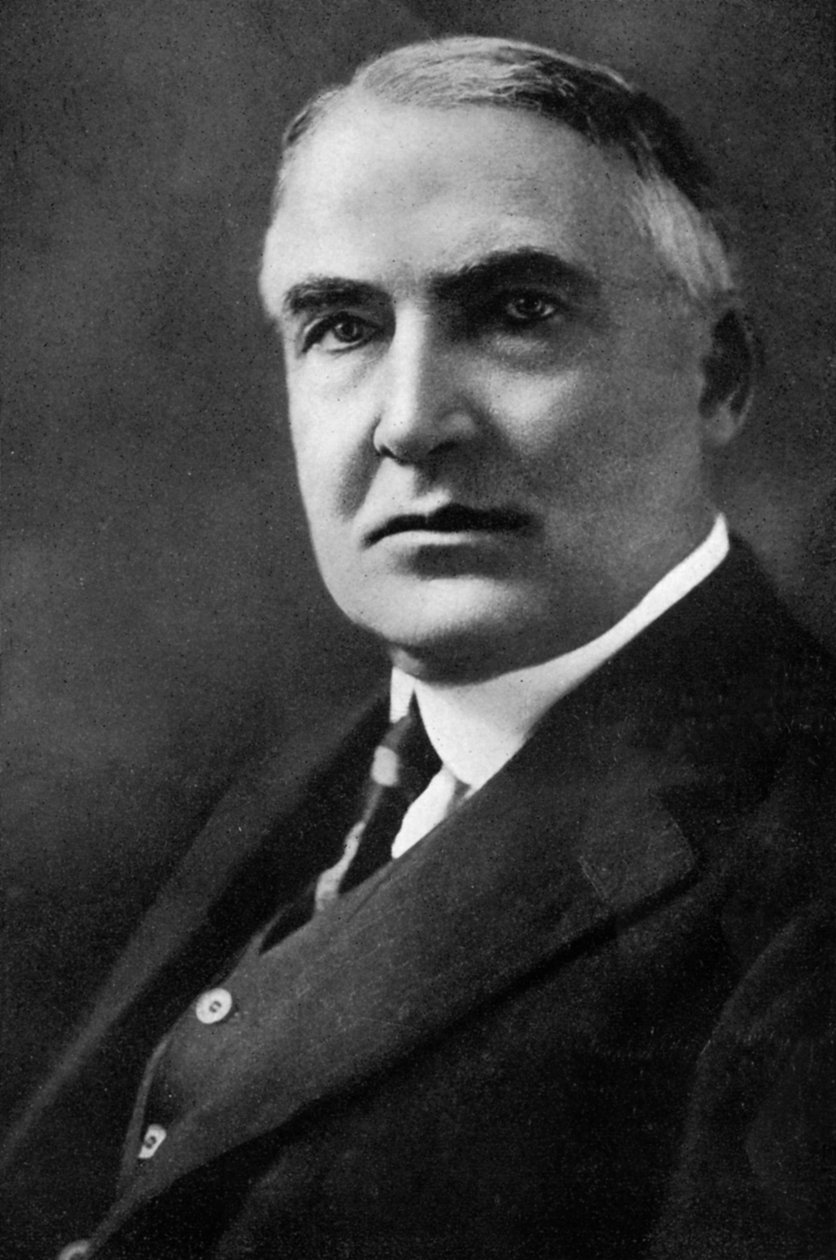 Warren G Harding, 29. præsident for USA, 1933 af Unbekannt