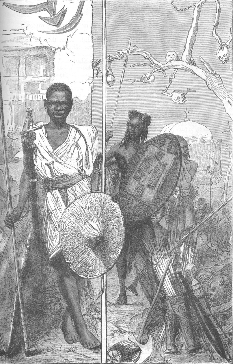 Warriors of the Mahdi, c1885 af Unbekannt