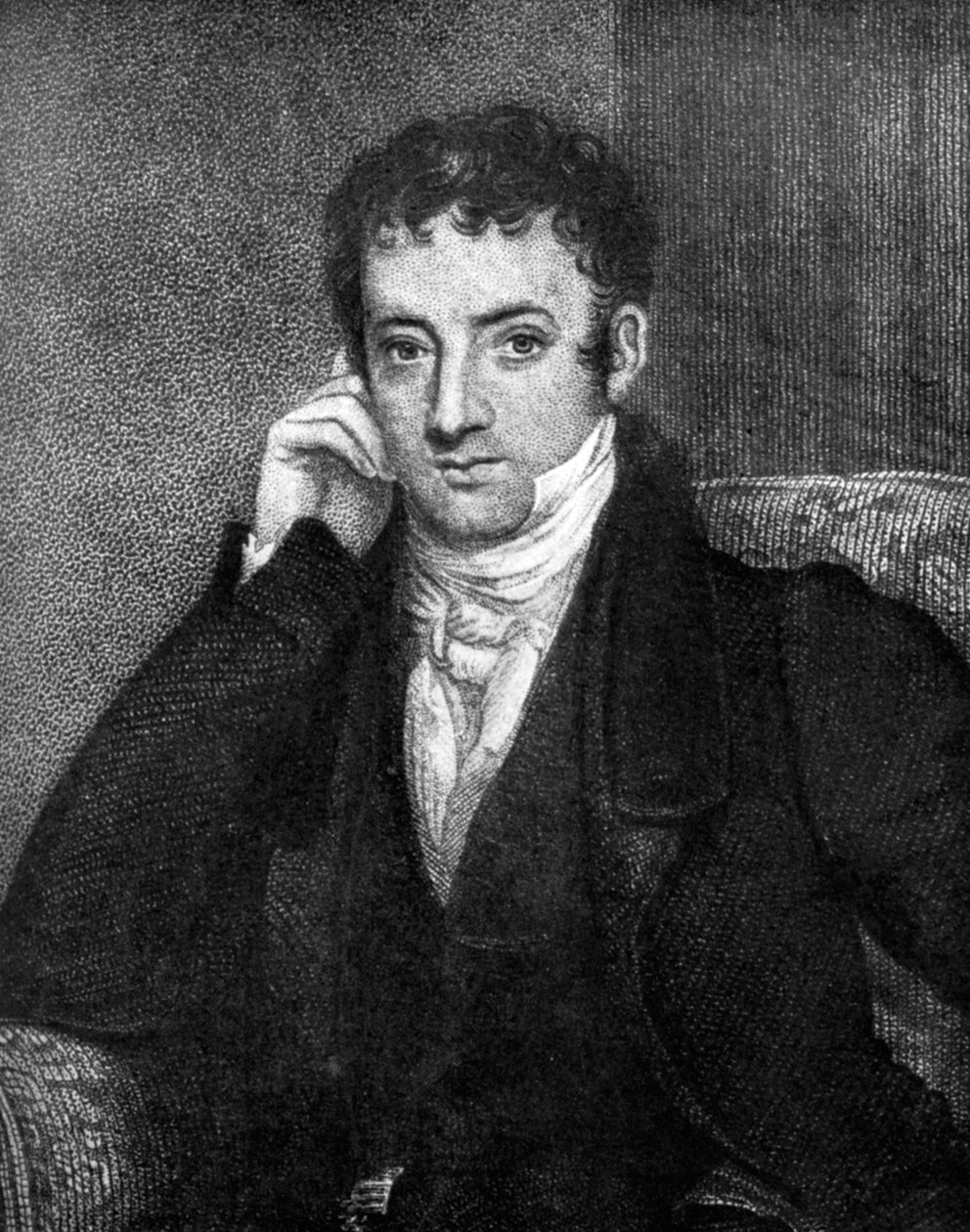 Washington Irving 1783-1859, amerikansk forfatter, 1800-tallet 1908 af Unbekannt