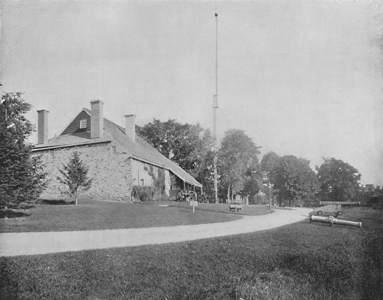 Washingtons hovedkvarter, Newburgh, New York, c1897. af Unbekannt