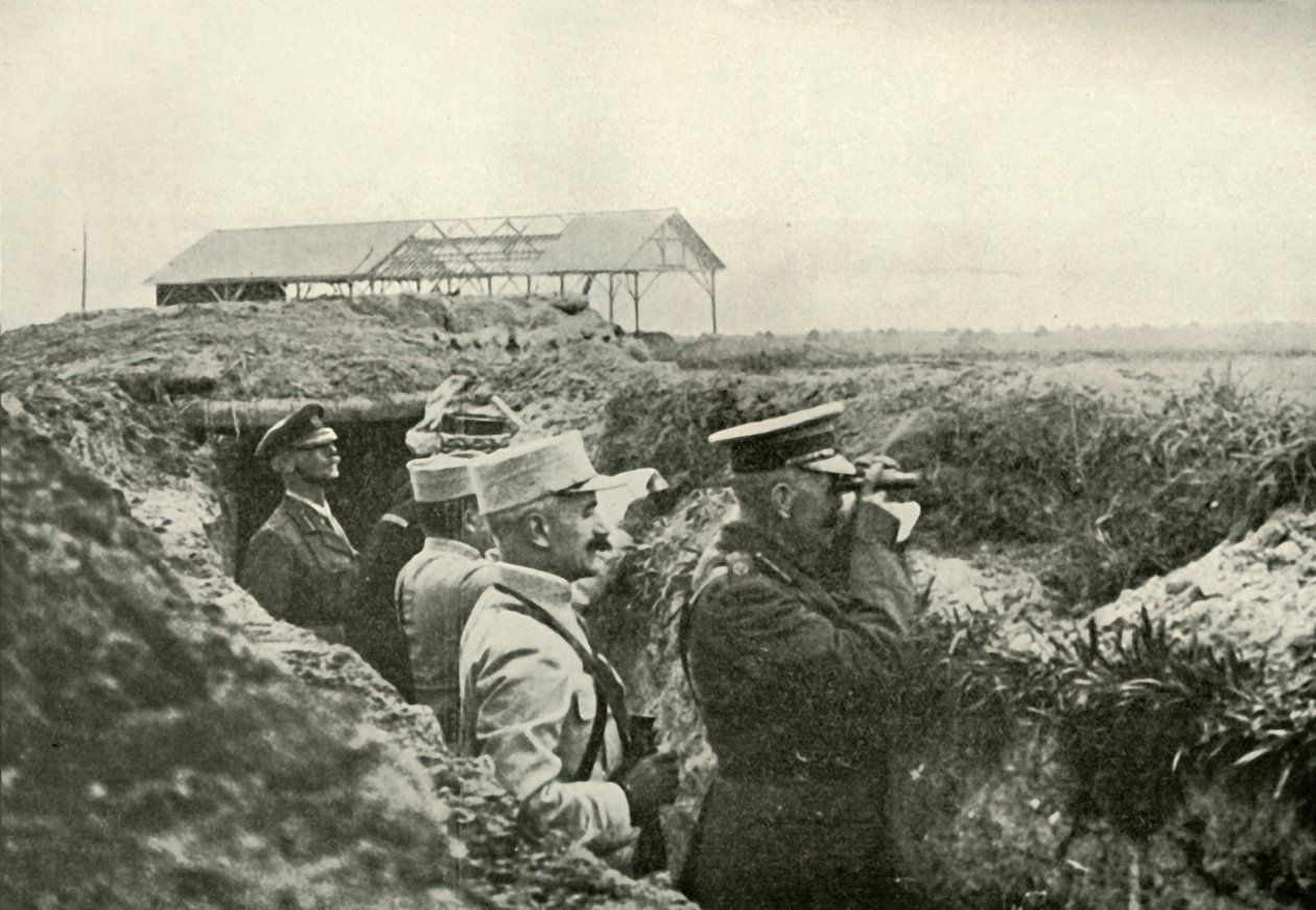 Ser slaget i Frankrig, c1915, 1919. af Unbekannt