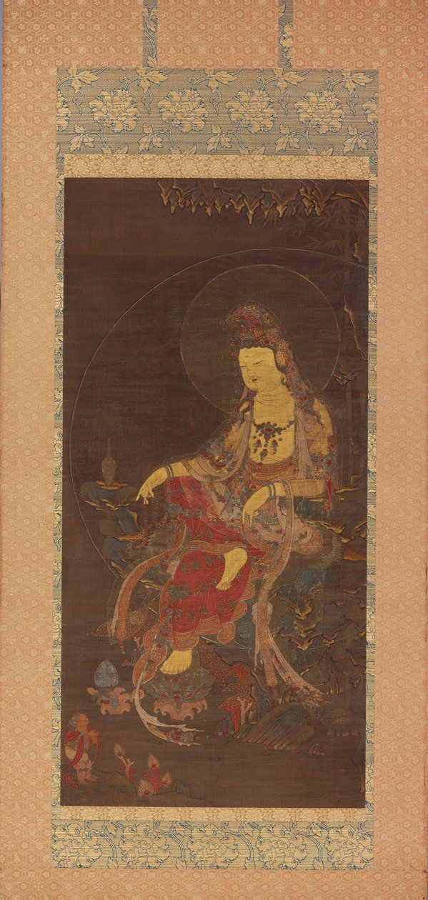 Water-Moon Avalokiteshvara Suwol Gwaneum bosal, midten af det 14. århundrede. af Unbekannt