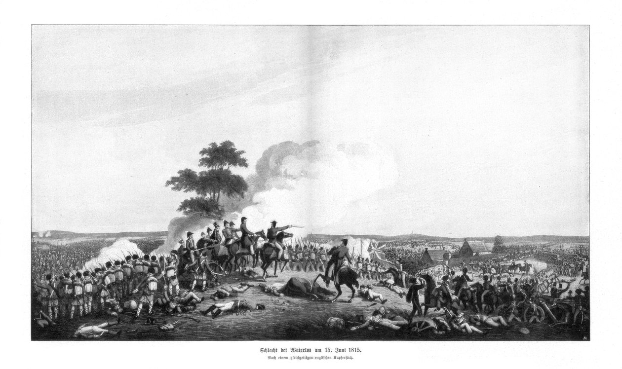 Waterloo-kampagnen, 15. juni 1815, 1900 af Unbekannt