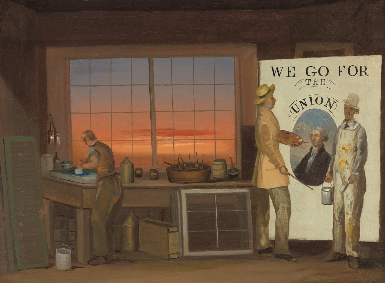Vi går for foreningen, ca. 18401850. af Unbekannt