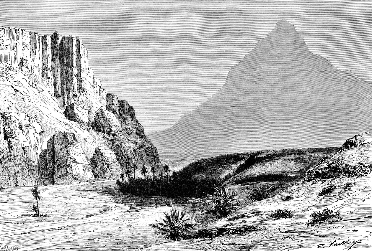 Web El-Halluf, nær Figuig, Marokko, 1895 af Unbekannt