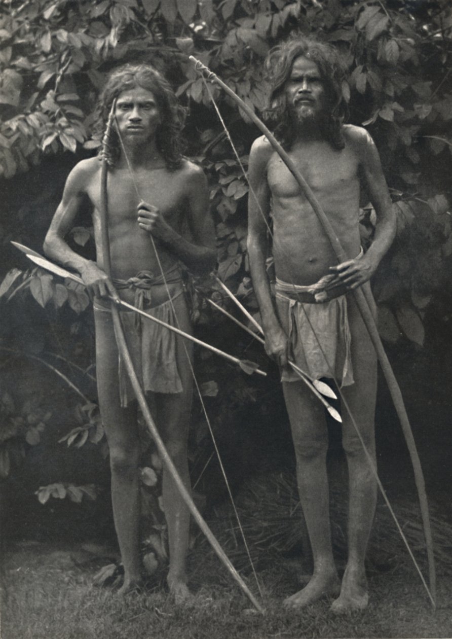 Bryllup med bue og pile, 1926 af Unbekannt