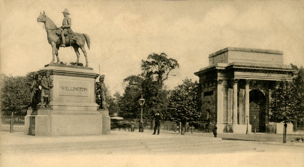 Wellington Monument, London, c1910. af Unbekannt