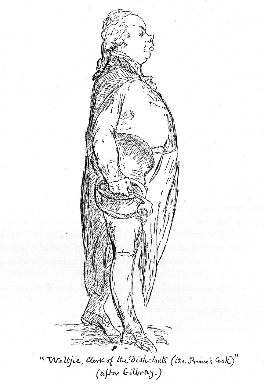 Weltje, Clerk of the Dishclouts the Princes Cook, slutningen af det 18. århundrede, 1939 af Unbekannt