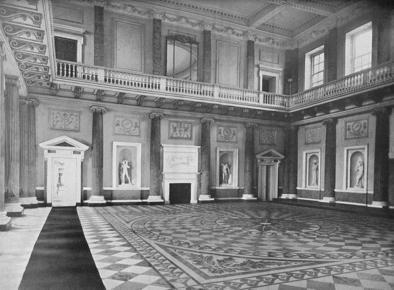Wentworth Woodhouse, Yorkshire - The Earl Fitzwilliam, 1910 af Unbekannt
