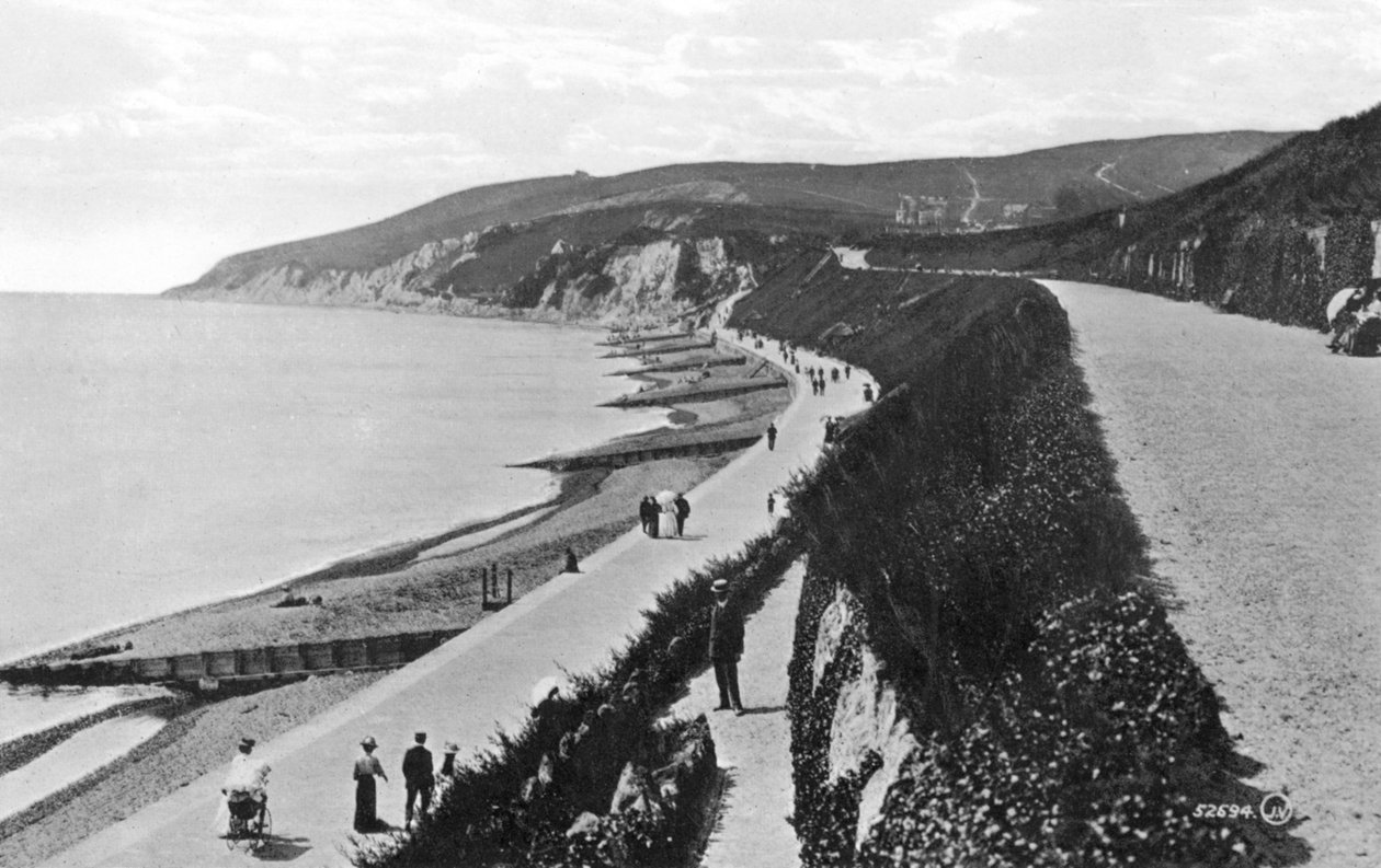 Western Parade, Eastbourne, East Sussex, begyndelsen af det 20. århundrede af Unbekannt
